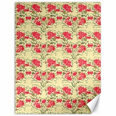 Retro 1880s Flowers Pattern 18 Canvas 18  X 24 