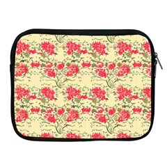 Retro 1880s Flowers Pattern 18 Apple Ipad 2/3/4 Zipper Cases