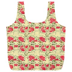 Retro 1880s Flowers Pattern 18 Full Print Recycle Bag (xl)