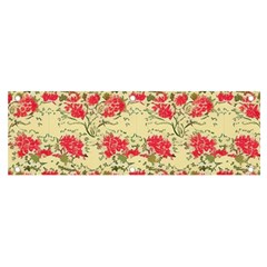 Retro 1880s Flowers Pattern 18 Banner And Sign 6  X 2 