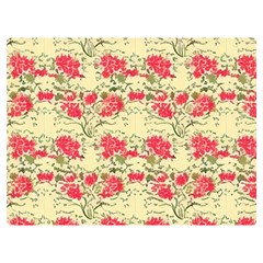 Retro 1880s Flowers Pattern 18 Premium Plush Fleece Blanket (extra Small)