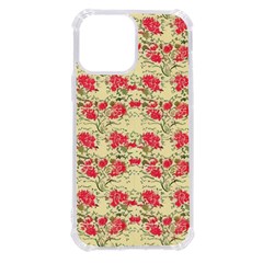 Retro 1880s Flowers Pattern 18 Iphone 13 Pro Max Tpu Uv Print Case by violetheavensky