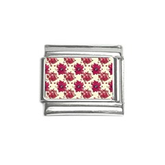 Retro 1880s Flowers Pattern 21 Italian Charm (9mm) by violetheavensky