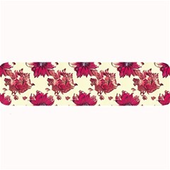 Retro 1880s Flowers Pattern 21 Large Bar Mat