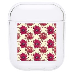 Retro 1880s Flowers Pattern 21 Hard Pc Airpods 1/2 Case by violetheavensky