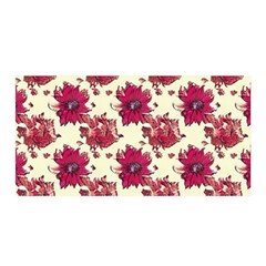 Retro 1880s Flowers Pattern 21 Satin Wrap 35  X 70  by violetheavensky