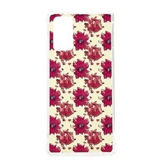 Retro 1880s Flowers Pattern 21 Samsung Galaxy Note 20 Tpu Uv Case by violetheavensky