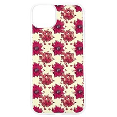 Retro 1880s Flowers Pattern 21 Iphone 15 Pro Tpu Uv Print Case