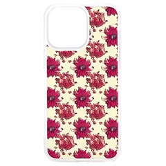 Retro 1880s Flowers Pattern 21 Iphone 15 Pro Max Tpu Uv Print Case by violetheavensky