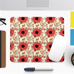 Retro 1880s Flowers Pattern 23 Large Mousepad