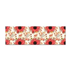 Retro 1880s Flowers Pattern 23 Sticker Bumper (10 Pack) by violetheavensky