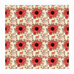 Retro 1880s Flowers Pattern 23 Medium Glasses Cloth