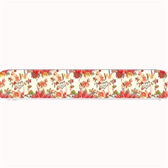 Retro 1880s Flowers Pattern 23 Small Bar Mat