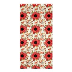 Retro 1880s Flowers Pattern 23 Shower Curtain 36  X 72  (stall) 