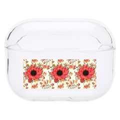 Retro 1880s Flowers Pattern 23 Hard Pc Airpods Pro Case by violetheavensky