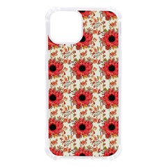 Retro 1880s Flowers Pattern 23 Iphone 13 Tpu Uv Print Case by violetheavensky