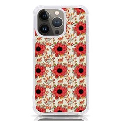 Retro 1880s Flowers Pattern 23 Iphone 13 Pro Tpu Uv Print Case by violetheavensky