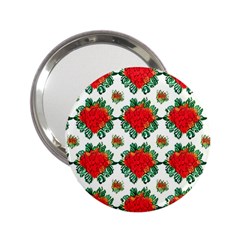 Retro 1880s Flowers Pattern 13 2 25  Handbag Mirrors