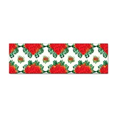 Retro 1880s Flowers Pattern 13 Sticker (bumper) by violetheavensky