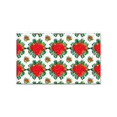 Retro 1880s Flowers Pattern 13 Sticker Rectangular (10 Pack) by violetheavensky