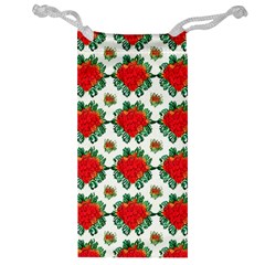 Retro 1880s Flowers Pattern 13 Jewelry Bag