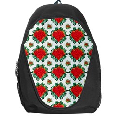 Retro 1880s Flowers Pattern 13 Backpack Bag