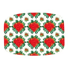 Retro 1880s Flowers Pattern 13 Mini Square Pill Box