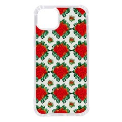 Retro 1880s Flowers Pattern 13 Iphone 14 Plus Tpu Uv Print Case by violetheavensky