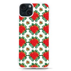 Retro 1880s Flowers Pattern 13 Iphone 15 Tpu Uv Print Case