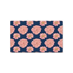 Retro 1880s Flowers Pattern 16 Sticker (rectangular)