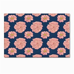 Retro 1880s Flowers Pattern 16 Postcard 4 x 6  (pkg Of 10) by violetheavensky