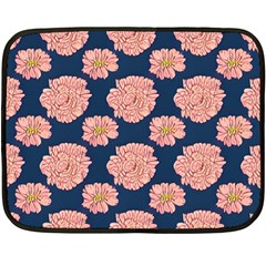 Retro 1880s Flowers Pattern 16 Fleece Blanket (mini)