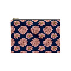 Retro 1880s Flowers Pattern 16 Cosmetic Bag (medium)