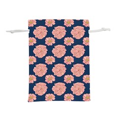 Retro 1880s Flowers Pattern 16 Lightweight Drawstring Pouch (m)