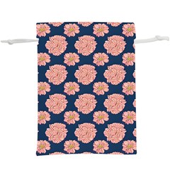 Retro 1880s Flowers Pattern 16 Lightweight Drawstring Pouch (xl)