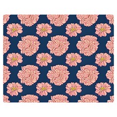 Retro 1880s Flowers Pattern 16 Premium Plush Fleece Blanket (medium) by violetheavensky