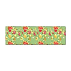 Retro 1880s Flowers Pattern 17 Sticker (bumper) by violetheavensky