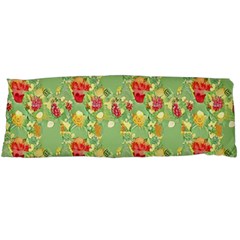 Retro 1880s Flowers Pattern 17 One Side Body Pillow Cases