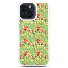 Retro 1880s Flowers Pattern 17 Iphone 15 Plus Tpu Uv Print Case