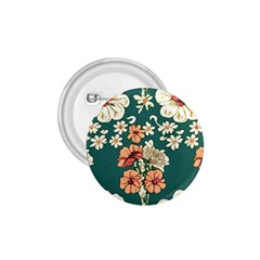 Retro 1880s Flowers Pattern 20 1 75  Buttons