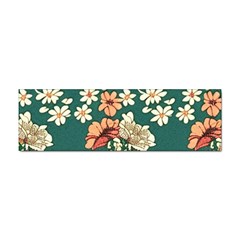 Retro 1880s Flowers Pattern 20 Sticker (bumper) by violetheavensky