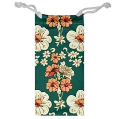 Retro 1880s Flowers Pattern 20 Jewelry Bag