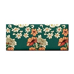 Retro 1880s Flowers Pattern 20 Hand Towel by violetheavensky