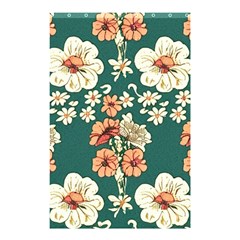 Retro 1880s Flowers Pattern 20 Shower Curtain 48  X 72  (small) 