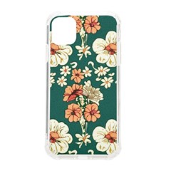 Retro 1880s Flowers Pattern 20 Iphone 11 Tpu Uv Print Case