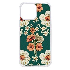 Retro 1880s Flowers Pattern 20 Iphone 13 Pro Max Tpu Uv Print Case by violetheavensky