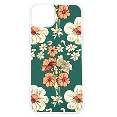 Retro 1880s Flowers Pattern 20 Iphone 15 Tpu Uv Print Case