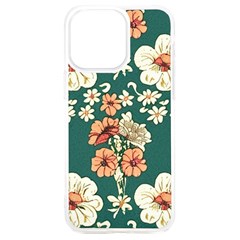 Retro 1880s Flowers Pattern 20 Iphone 15 Plus Tpu Uv Print Case by violetheavensky