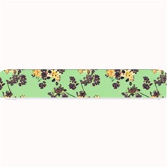 Retro 1880s Flowers Pattern 24 Small Bar Mat