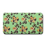 Retro 1880s Flowers Pattern 24 Medium Bar Mat 16 x8.5  Bar Mat